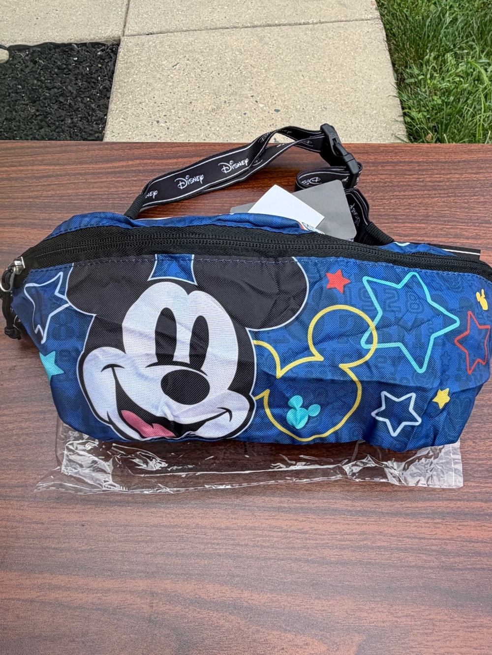 Disney Mickey Mouse WondaPop Packable Fanny Pack Belt Bag Crossbody NWT